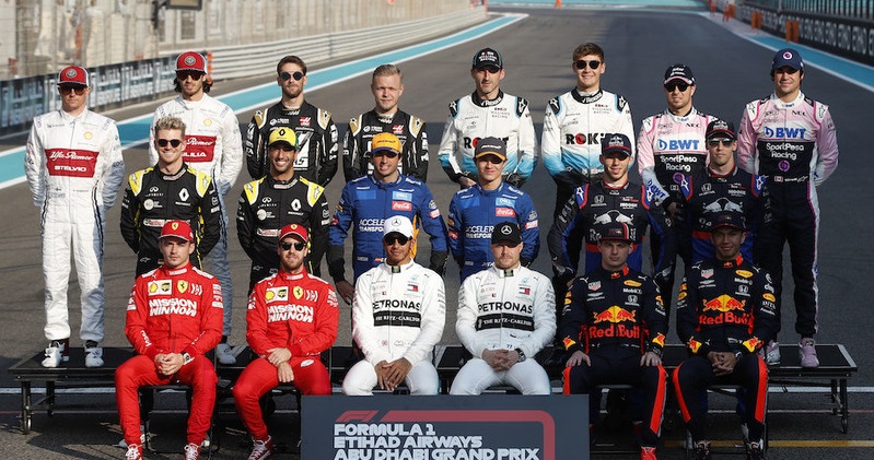 F1 piloti 2019